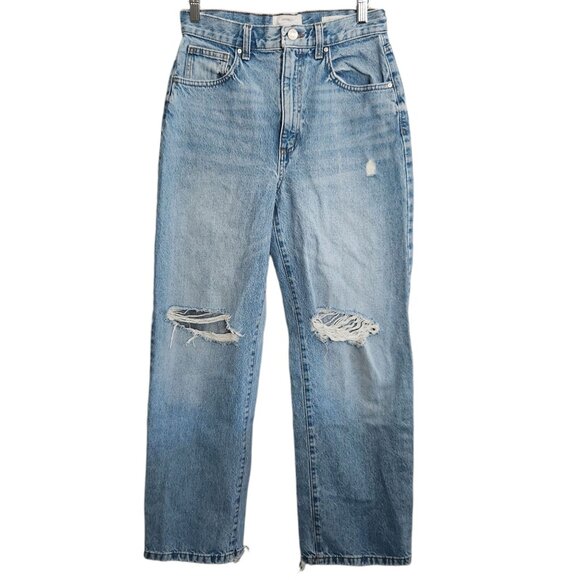 Cotton On Loose Straight Light Wash Denim Jeans Women's Size 6 - Picture 1 of 9